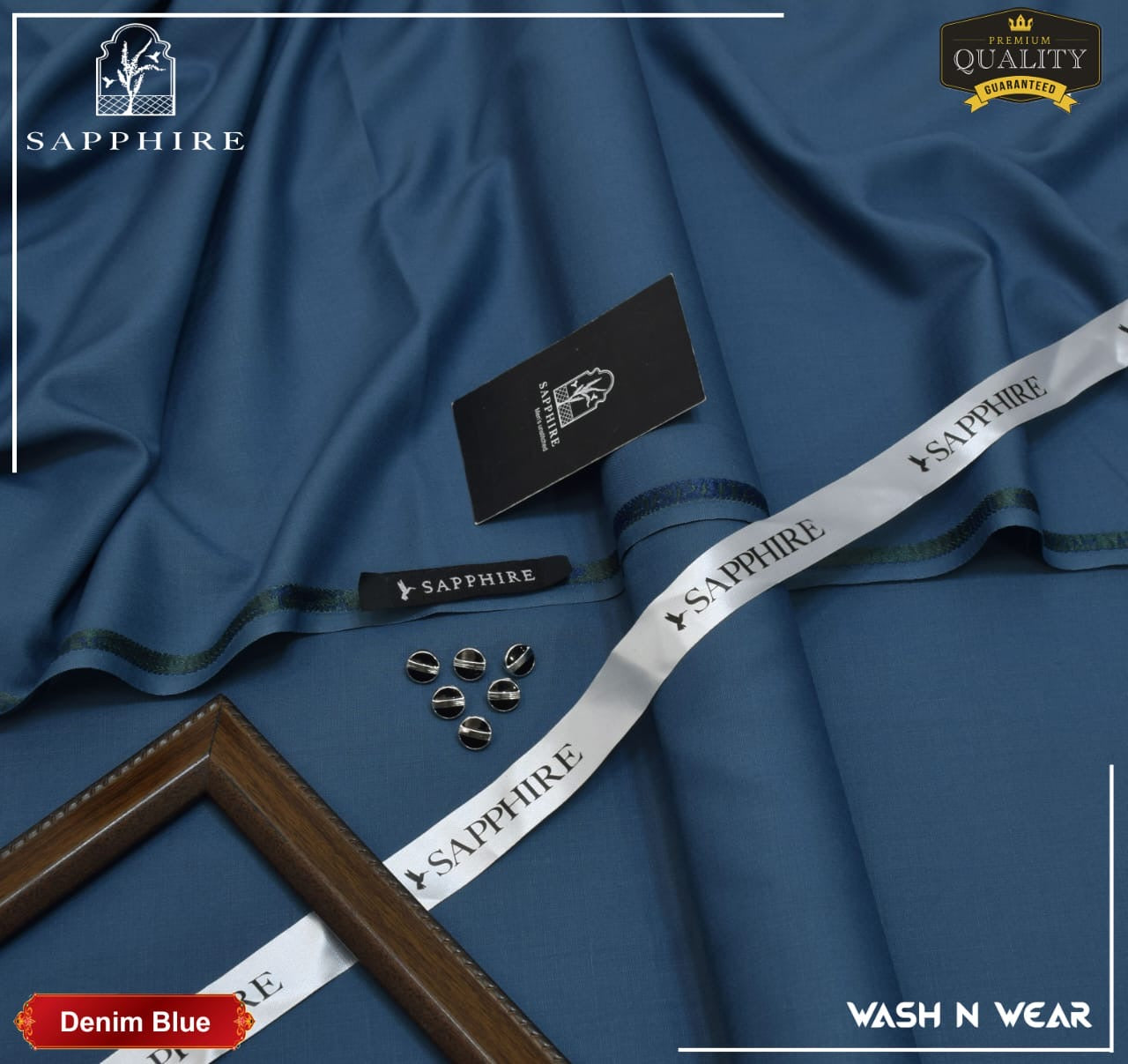 Sapphire Wash N Wear | Dime Blue